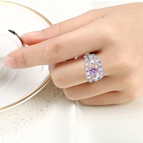 טבעות לנשים 2023 יום הולדת מתנות מלא טבעת זרוק מאהב מים בצורת יהלומי אופנה חלול טבעת טבעות