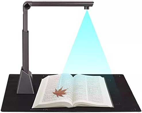נייד 3 מתכוונן במהירות גבוהה ספר תמונה מסמך מצלמה סורק 8 מגה פיקסל מקסימום עם פונקצית אור הוביל אור