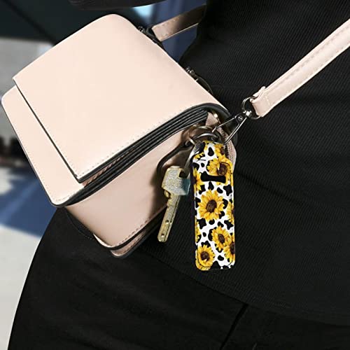 מוצק סולאור פסטיק מחזיק מחזיק מפתחות שפתון שרוול שפתון נייד כיס גלוס צינור מחזיק קליפ-על נסיעות אביזרי עבור נשים