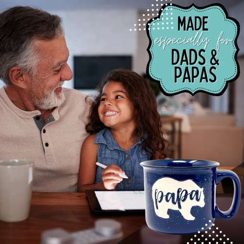 אבא דוב קפה ספל עבור אבא, אבא, סבא, הבעל - ייחודי כיף מתנות לגברים, סבא, סבא, פופ מתנות מנכדים עבור יום אב,