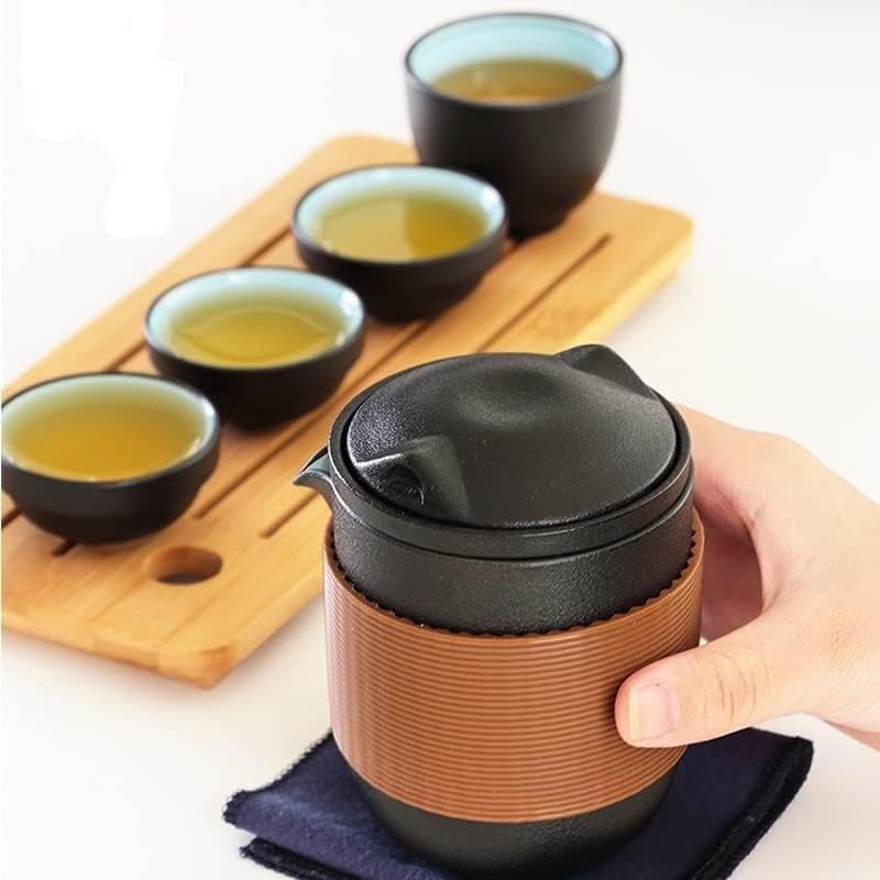 קומקום Teapot Set Tea Ceramicshand-Handhand רטרו קפה כוס כוס כוס כוס תה תה שלם קומקום שלם