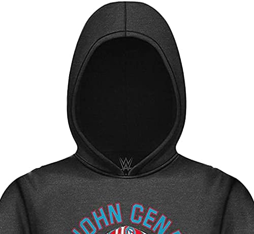 WWE Boys John Cena Hoodie - HUSTLE, נאמנות וכבוד סופרסטאר הודי - סווטשירט אלוף ההיאבקות העולמי