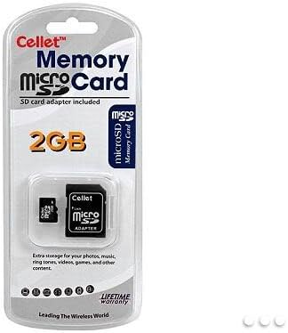 כרטיס זיכרון 2 ג ' יגה בייט עבור פנטק & מגבר; קוריטל דואו ג810 טלפון עם מתאם סד.