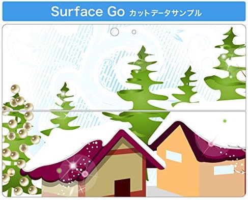כיסוי מדבקות Igsticker עבור Microsoft Surface Go/Go 2 אולטרה דק מגן מדבקת גוף עורות 001500 שלג חורף
