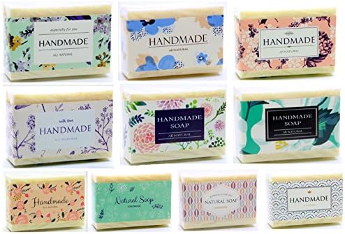 זזביה מגוון קלטת נייר לבר סבון סבון תוצרת בית סגנון אופקי 50 יחידות