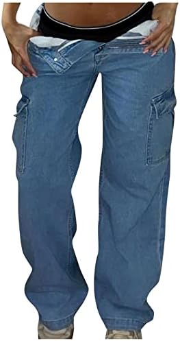 מכנסי מטען של ג'ורסה מכנסיים רזים מכנסיים אמצע עלייה מכנסי מכנסיים כפתור מעלה רוכסן מכנסיים מוצקים