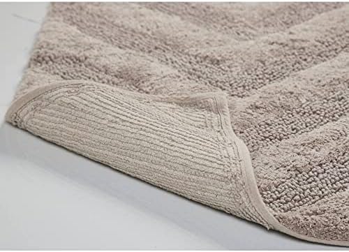 שטיחי אמבטיה חומים סטים 2 חתיכת כותנה נעימה ורכה במיוחד עם עיצובים מצויצים / גודל / דפוס נרות מסוגנן