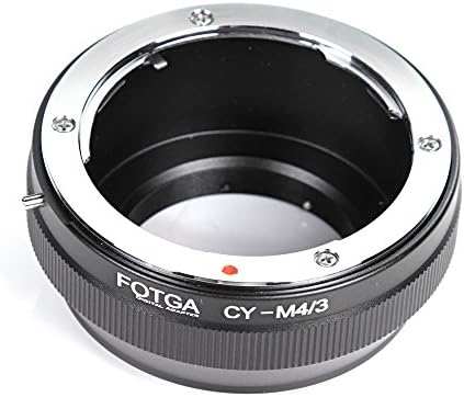 טבעת מתאם Focusfoto Fotga עבור contax/yashica c/y cy cy mount עדשת עט אולימפוס ו- Panasonic Lumix