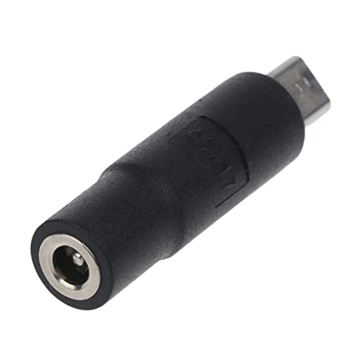 Kufptva 4.0x1.7 ממ מיקרו USB ל- DC Power Cable נקבה למיקרו USB זכר DC אספקת חשמל מחבר כבלי טעינה