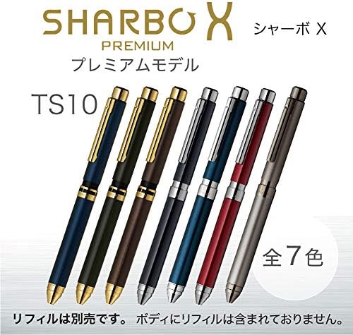 Zebra SB21-B-DBK Sharbo X TS10 עט רב-פונקציונלי, שחור כהה