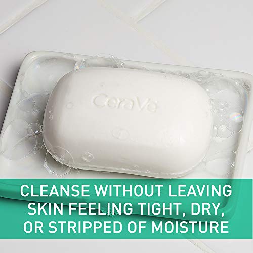 סרבה קצף ניקוי בר / סבון-משלוח גוף ופנים ניקוי בר לעור שומני / ניחוח משלוח / 4.5 אונקיה