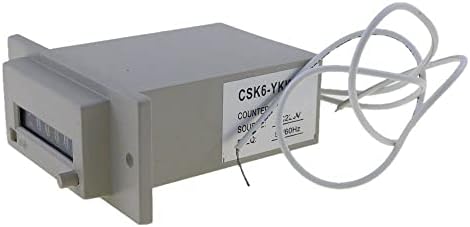 NYCR CSK6-YKW אלקטרומגנטי מונה דופק דופק אגרוף אגרוף אריזה מונה AC110V 220V DC 12V 24V 36V
