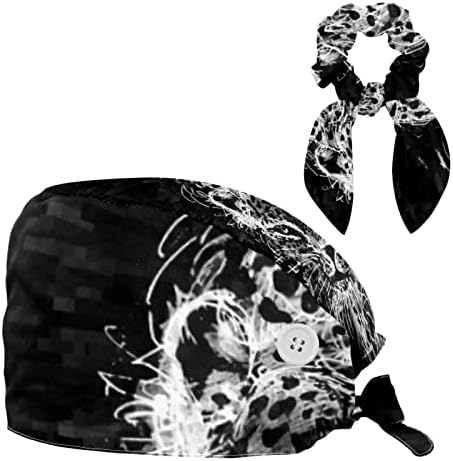 כובע עבודה של Yoyoamoy עם כפתורים כובע בופנט עם פס שיער אלסטיק בגודל אחד דלעת ליל כל הקדושים חמודה
