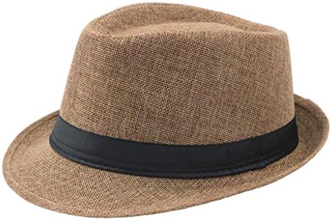קלאסי מגבעות לבד כובעי קצר ברים פנמה ג ' אז כובע קיץ חוף קש כובע כובע לגברים נשים תלבושות אבזרים