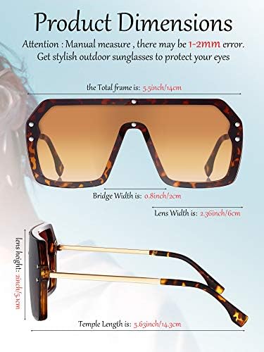 4 זוגות סיאמיים משקפי שמש מראה שטוח למעלה משקפי שמש גדול אופנתי קלאסי ללא שפה משקפי שמש לנשים גברים