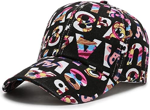 כובע גברים בייסבול כובעי כותנה יוניסקס מתכוונן בייסבול כובעי מכתב שחור כובע לגברים