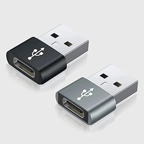 USB-C נקבה ל- USB מתאם מהיר זכר התואם את הכבוד שלך 10 למטען, סנכרון, מכשירי OTG כמו מקלדת, עכבר, מיקוד,