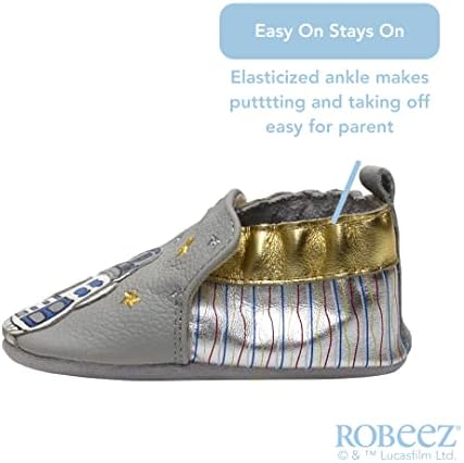 נעל עריסה של Robeez Unisex-Child