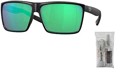 קוסטה רינקון 6 ס9018 משקפי שמש מלבניים לגברים + צרור עם ערכת טיפוח משקפי שמש מעוצבים