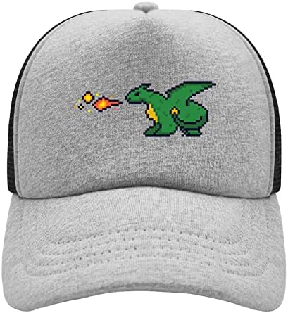 כובעי בייסבול כובעי אבא של דינוזואר פיקסלים עבור ילד מצחיק לקצף מצחיק למתנות