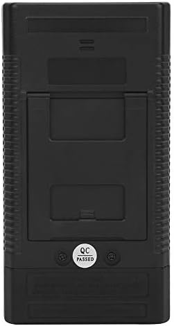 גלאי קרינה Reader EMF פלסטיק שחור 1 PC סוללה מופעלת LCD LCD דיגיטלי קרינה דיגיטלי גלאי קרינה EMF Meter Tester