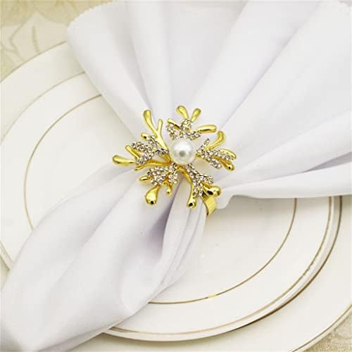 ZHUHW 12 חלקים מפיות אירועים טבעת טבעת טבעת קישוטי שולחן חתונה למסיבות חגיגות חתונה