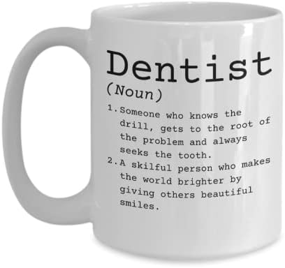 ספל הגדרת רופא שיניים, ספל סיום רופאי שיניים, מתנה לשיננית, מתנת תלמידי שיניים, מתנות בבית הספר