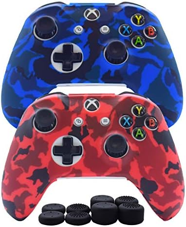Cover Controller Controller Controler Hikfly Silicone Cover Cover Cover Gole עבור Xbox One One/Xbox