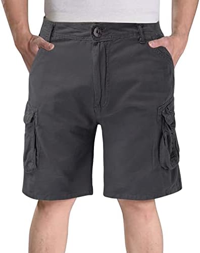 מיאשוי גדול וגבוה ספורט מכנסיים קצרים לגברים גברים של קיץ מוצק צבע מכנסיים קצר מזדמן ישר מכנסיים