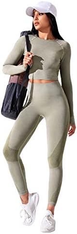 מערכי אימון של מילומיה נשים 2 חלקים מגרש חליפות מסלולי ספורט עם שרוול ארוך שרוול ארוך
