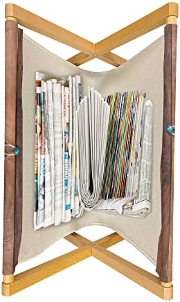 מגזין Ambesonne הכרת תודה ומחזיק הספרים, משנה את כל מה שאומר כתוב בטיפוגרפיה של מסגרת מעץ, אמנות