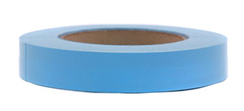 מוצרי גליל 158-0010 קלטת דבק נייר, 2160 אורך x 1 רוחב, 3 ליבה, לקידוד צבע וסימון, כחול