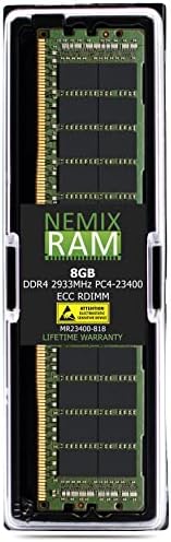 NEMIX RAM 128GB DDR4-2933 PC4-23400 ECC RDIMM שדרוג זיכרון שרת רשום לשרת Dell PowerEdge R450 Rack