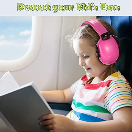 3 חבילות לילדים הגנה על אוזניים אוזניות אוזניות מבטלות רעש לילדים פעוטות ילדים מתכווננים בטיחות