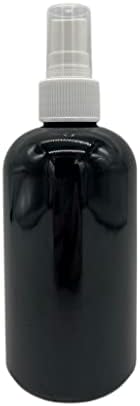 חוות טבעיות 8 גרם שחור BOSTON BPA בקבוקים בחינם - 8 אריזות מכולות ריקות הניתנות למילוי מחדש - שמנים אתרים מוצרי