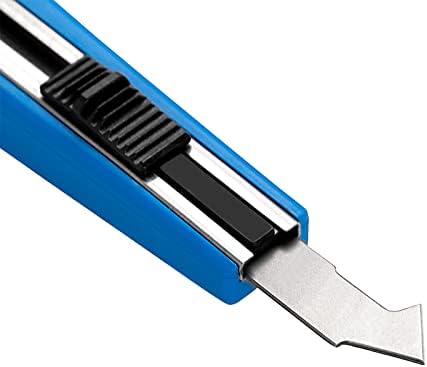ג ' טק מקצועי קבוע להב סכין שירות, תיבת חותך עם 2 טיפול בחום2 וכרום להחלפה החלפת להבים עבור פלסטיק, אקריליק