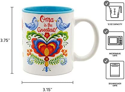 מהות אירופה מתנות א. ה. ג. אומה היא המתנה הקרמית הגדולה ביותר לעיצוב ציפורים לספל קפה סבתא גרמני או