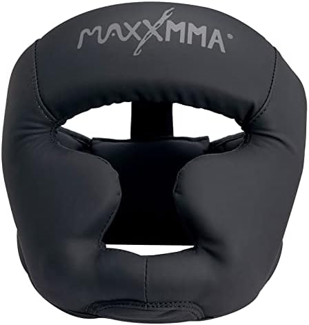 MAXXMMA כיסוי מלא כיסוי ראש עם קסדה אגרוף MMA אימון קיקבוקסינג סקרט קראטה טאקוונדו ...