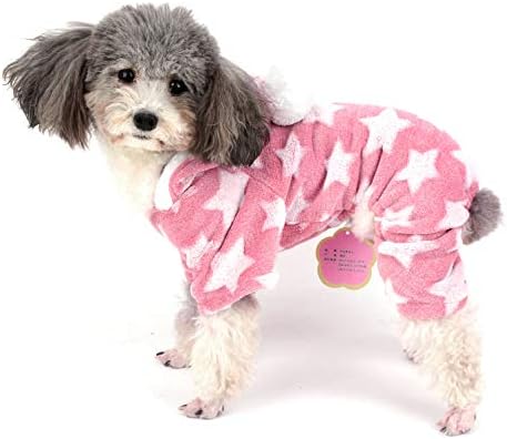 רנפי כלב פיג'מה פליס סרגל סרבל סרבל בחורף נערת מחמד PJS קפוצ'ון קפוצ'ון צ'יוואווה בגדי גור גור תלבושת