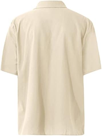 חולצות דש דש מזדמנים לגברים חולצות לחופשה ללבוש חולצות אופנה צמרות שרוולים קצרים עם שרוולים קצרים