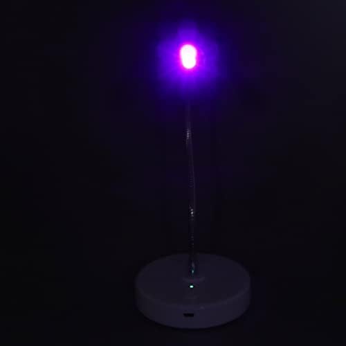 CICIGLOW אור UV לציפורניים, מנורת ציפורני LED UV, מנורת LED לציפורני ג'ל עם טיימר של 1000mAh סוללה