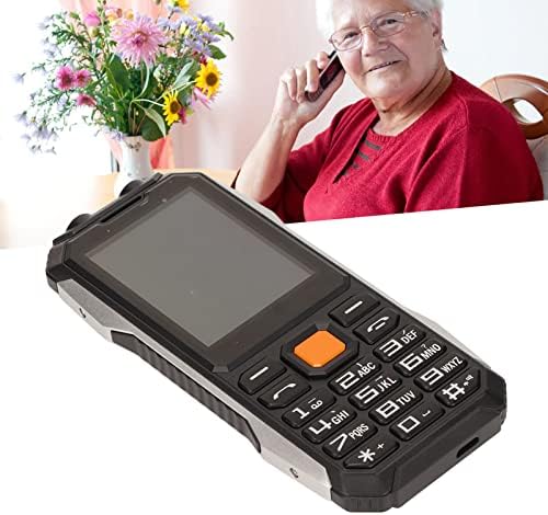 RTZY 2G קשישים טלפון סלולרי, 2.4 אינץ 'מסך HD 2G SOS תכונה טלפון סלולרי כפתור גדול לשחור ביתי