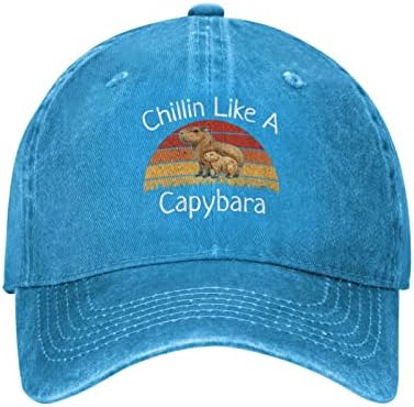 כובע Capybara של Birdbath Capybara כמו כובע קפיברה כובע אבא כובע אופנתי