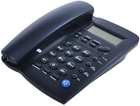 Ornin y043 טלפון כבל עם רמקול, תצוגה, טלפון שולחן בלבד