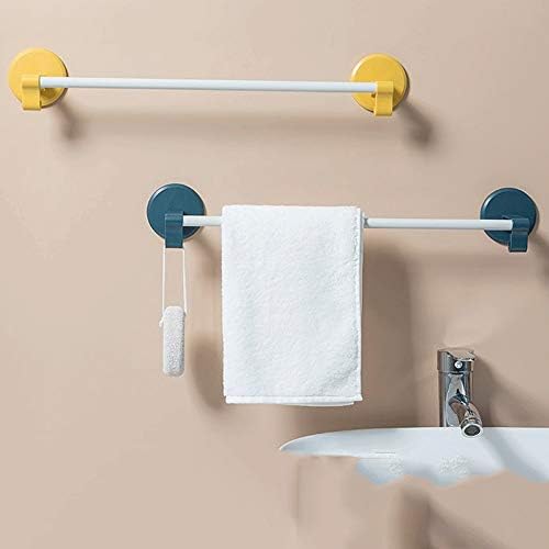 SLSFJLKJ מתלה מגבת שירותים רכוב על קיר, מוט יחיד מכה חזקה מתלה מגבת וו, מגבת אמבטיה לשירותים תלויה