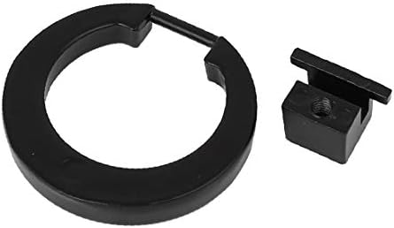 ידית משיכה בצורת טבעת דלת ארון ארון שחור 6 יחידות (אנילו דה לה פוארטה דל גבינטה דל ארמריו ופורמה
