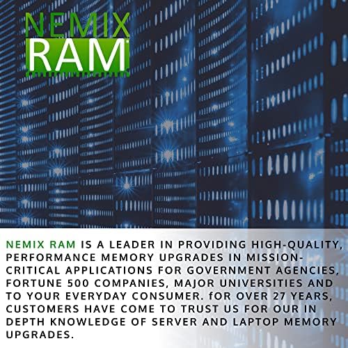 NEMIX RAM 256GB DDR4-3200 PC4-25600 2RX4 ECC RDIMM שדרוג זיכרון שרת רשום לשרת PowerEdge XR11 מתלה