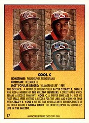 1991 Premier Rap Pack Nonsport 17 מגניב C