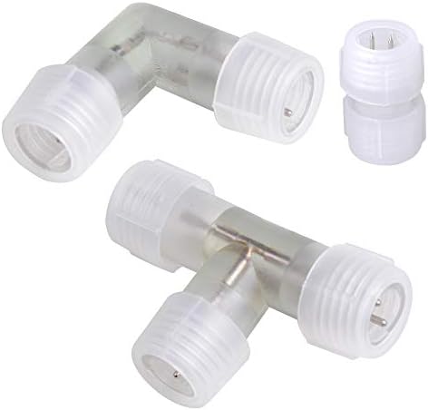 תענוג PVC מחברים מחברים ערכת סיכה I L t סוג לחוט 2/2 אור חבל LED