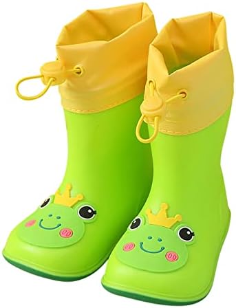 ילדים תינוקות קלים על נעלי גשם מגפיים לפעוטות הנסיכה הקטנה של הילד